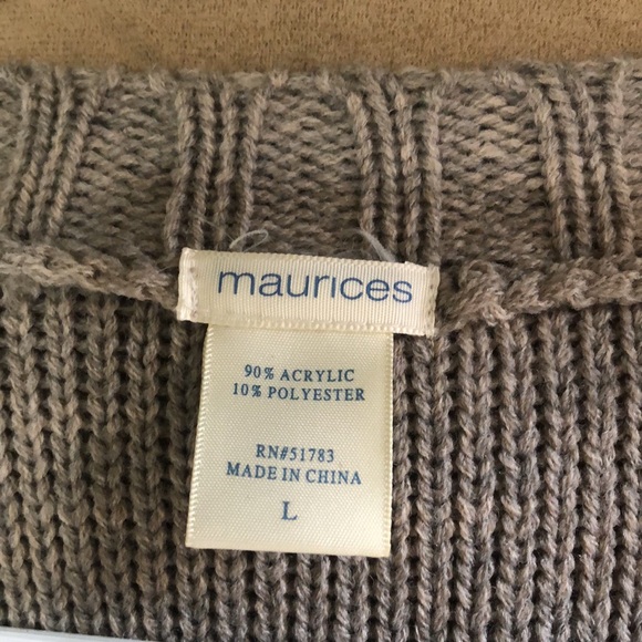 Maurice’s women’s size large sweater - Picture 3 of 3